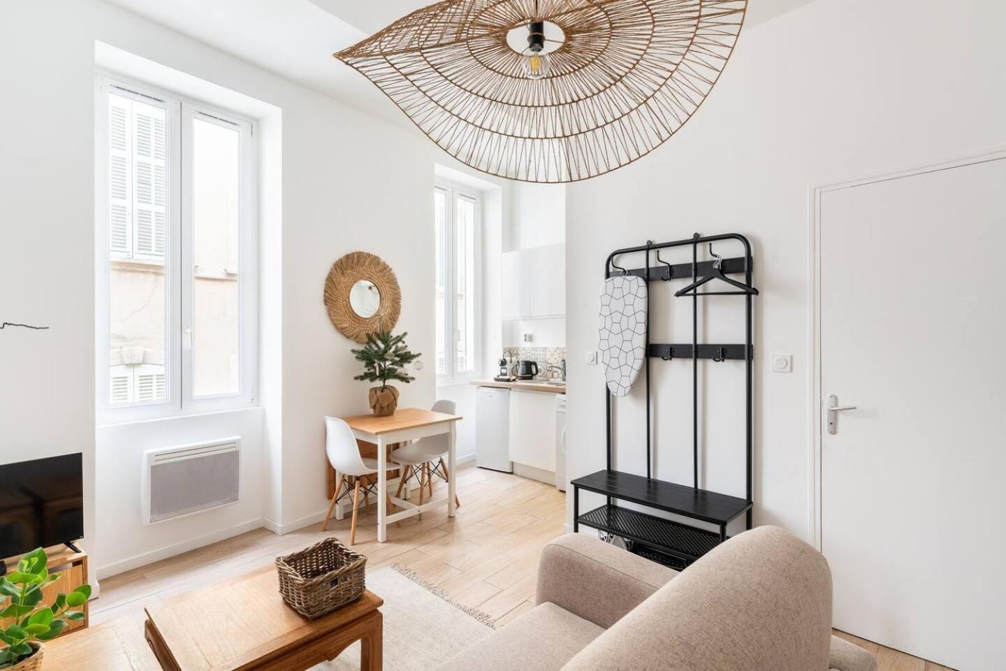 Apartament Le St Fee - Nid Douillet A 100M Du Vieux Port Marsylia Pokój zdjęcie